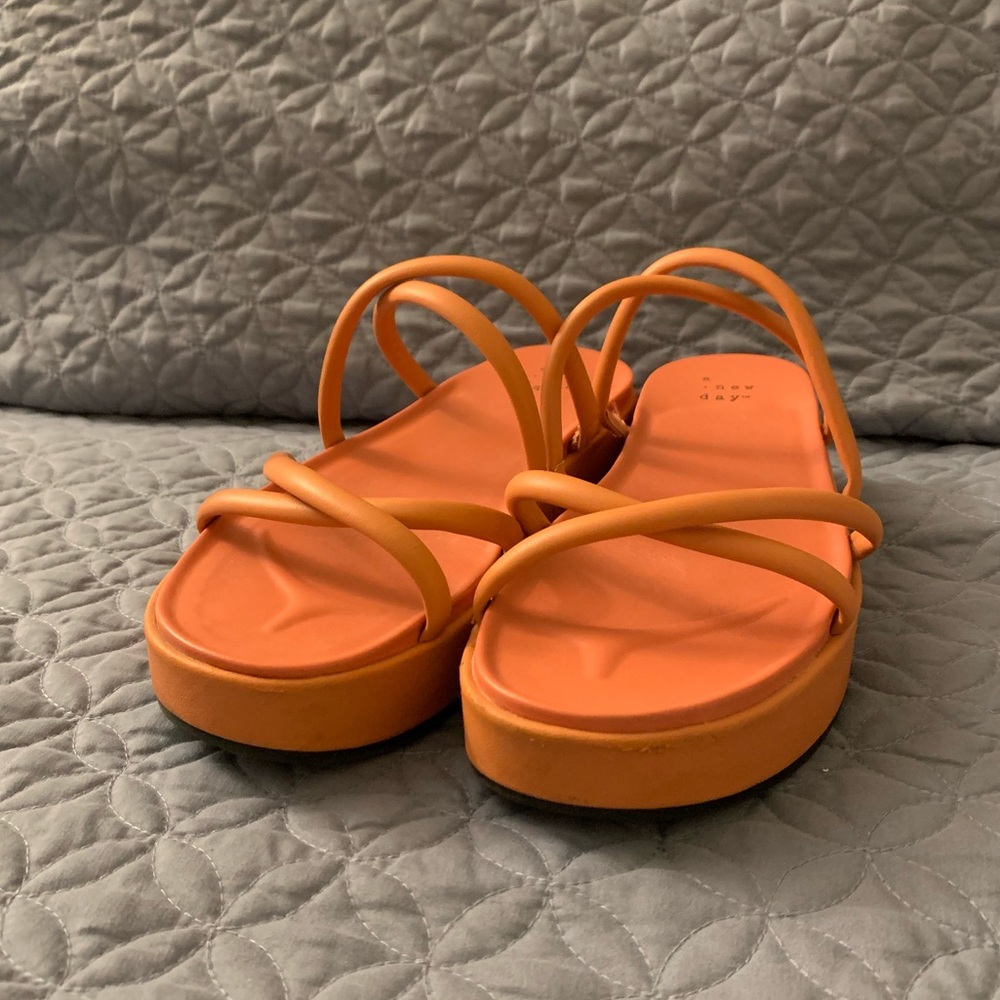 Time and Tru Salmon Pink Sandals